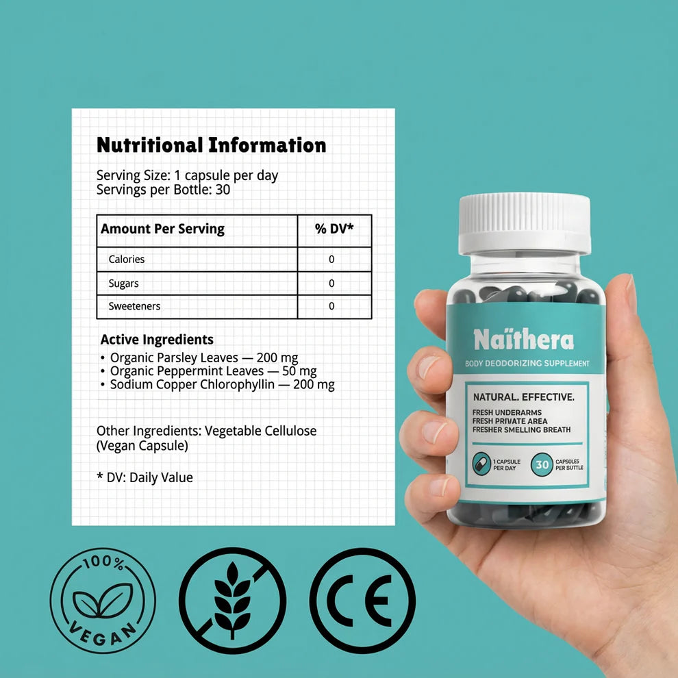 Naïthera™ – Anti-Odor Supplement