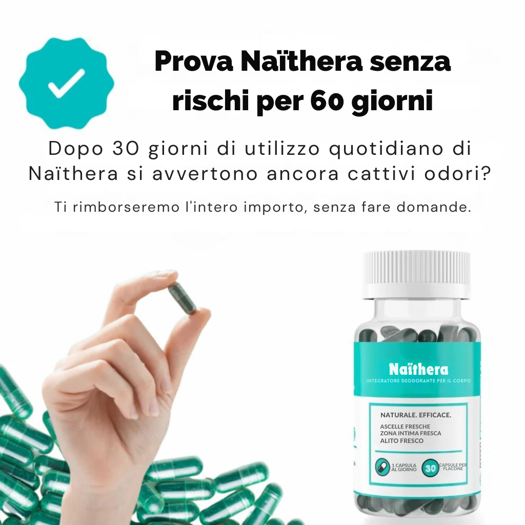 Naïthera™ - Clinically Active Internal Deodorant