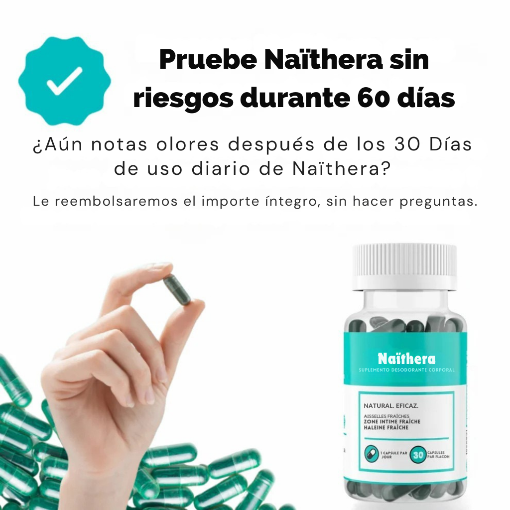 Naïthera™ - Proven clinically effective internal desodorant