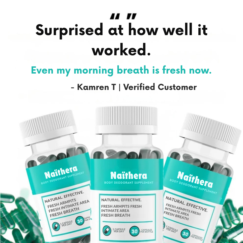 Naïthera™ - Clinically Proven Internal Deodorant