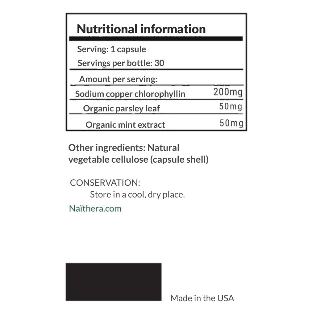 Naïthera™ - Clinically Proven Internal Deodorant