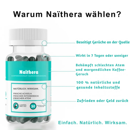 Naïthera™ – Klinisch wirksames inneres Deodorant.