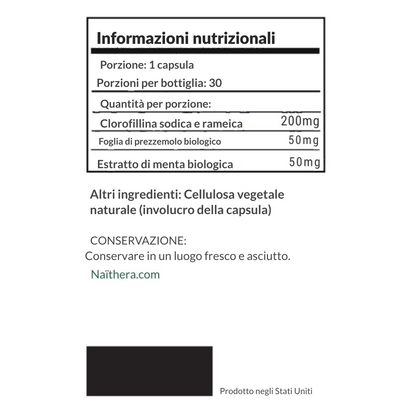 Naïthera™ - Clinically Active Internal Deodorant