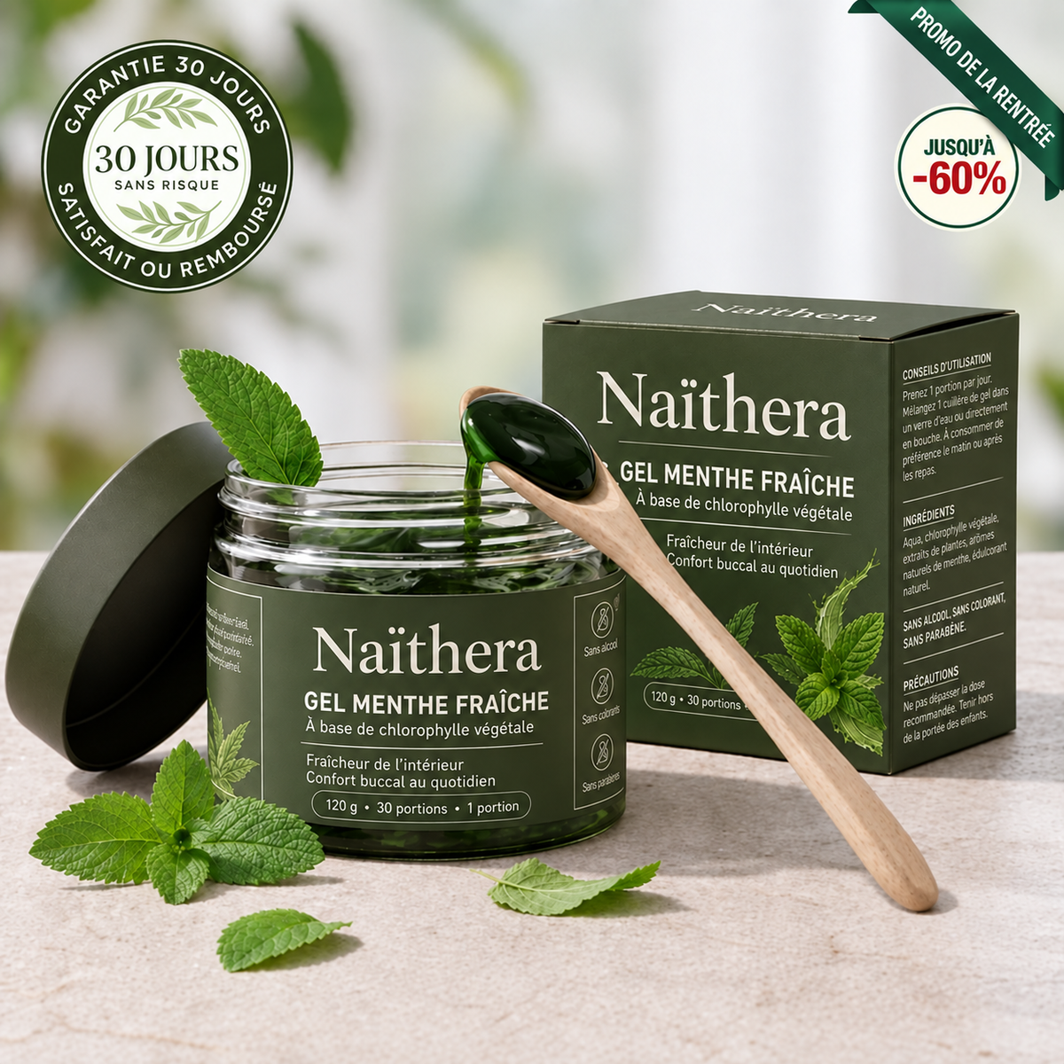 Naïthera™ - Gel buccal anti-odeur