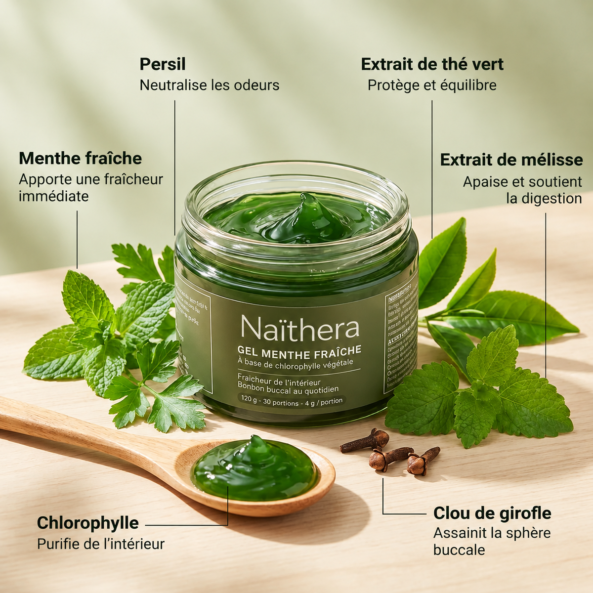 Naïthera™ - Gel buccal anti-odeur