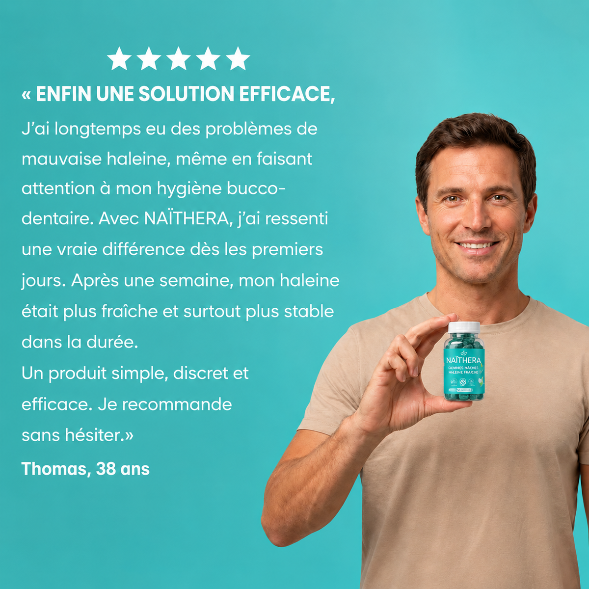 Naïthera™ - Gummies anti-odeur