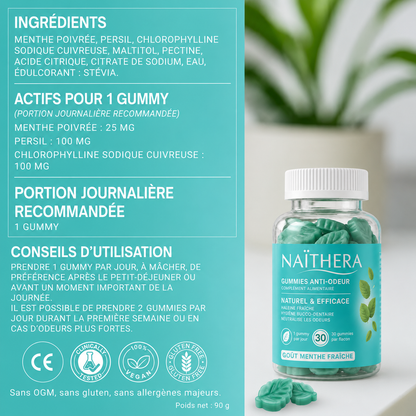 Naïthera™ - Gummies anti-odeur